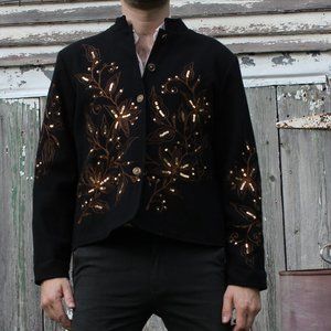 Vintage copper stone blazer